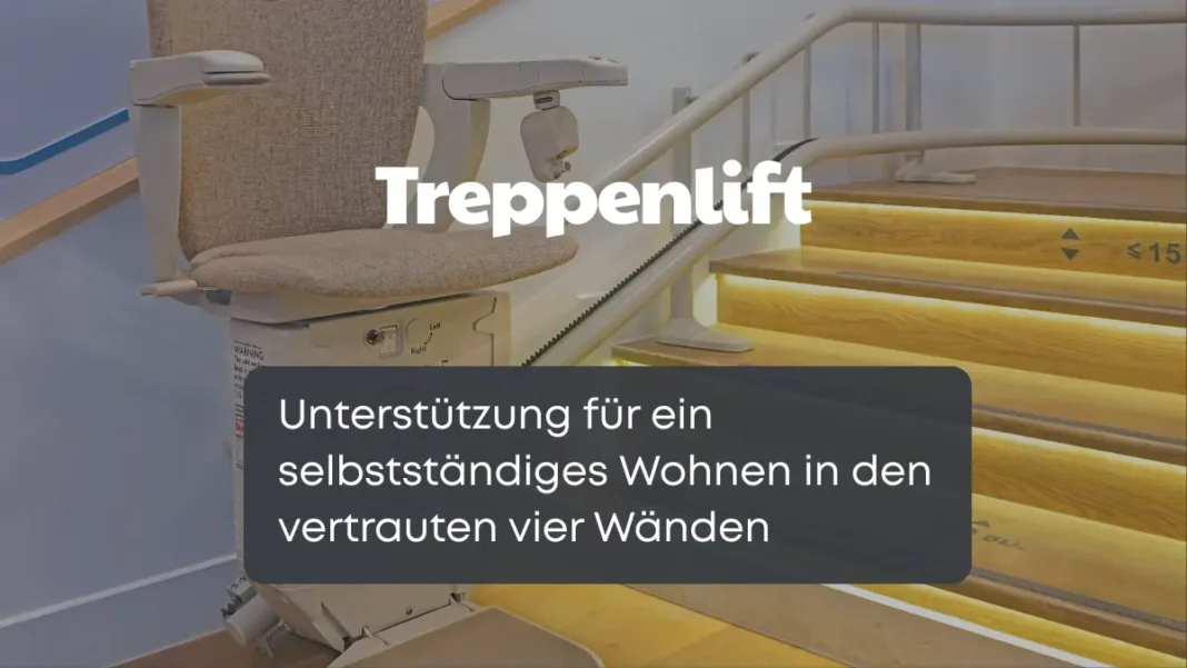 Treppenlift als Unterstützung für ein selbstständiges Wohnen in den vertrauten vier Wänden