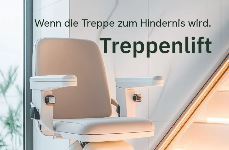 Treppenlift: Wenn die Treppe zum Hindernis wird.